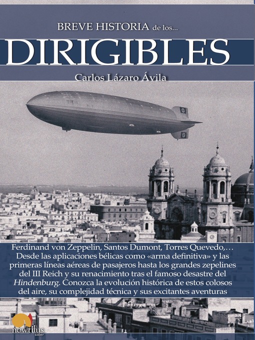 Title details for Breve historia de los dirigibles by Carlos Lázaro Ávila - Wait list